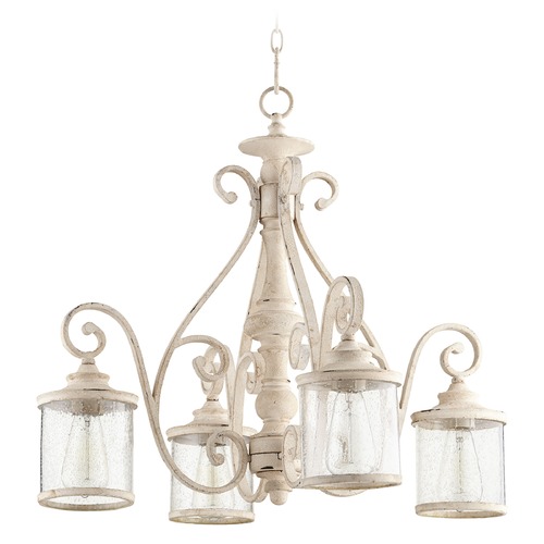 Quorum Lighting San Miguel Persian White Chandelier by Quorum Lighting 6473-4-70