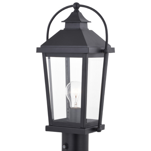 Vaxcel Lighting Lexington Textured Black Post Light