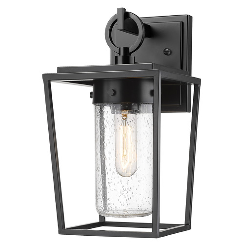 Z-Lite Sheridan Black Outdoor Wall Light by Z-Lite 594S-BK