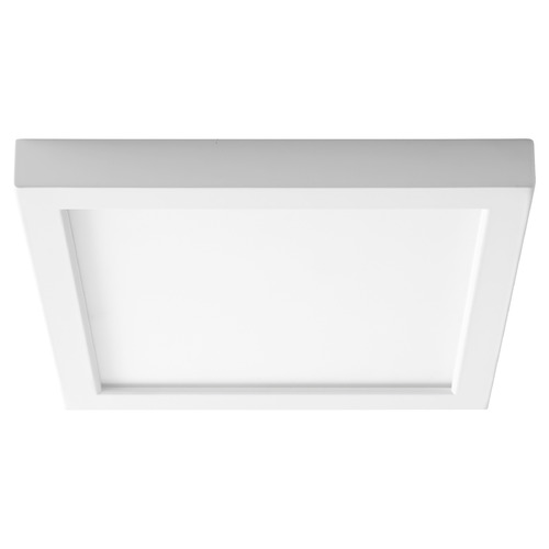 Altair 9-Inch LED Square Flush Mount in White by Oxygen Lighting