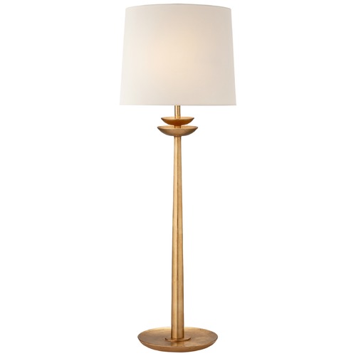 Aerin Beaumont Medium Buffet Lamp in Gild by Visual Comfort Signature