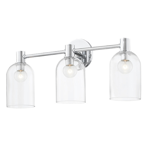 Mitzi Kinsley Polished Chrome 3-Light Vanity
