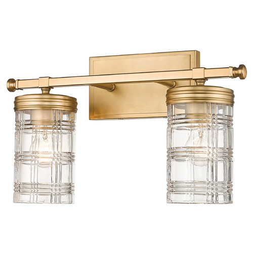 Archer Heirloom Gold Bathroom Light by Z-Lite