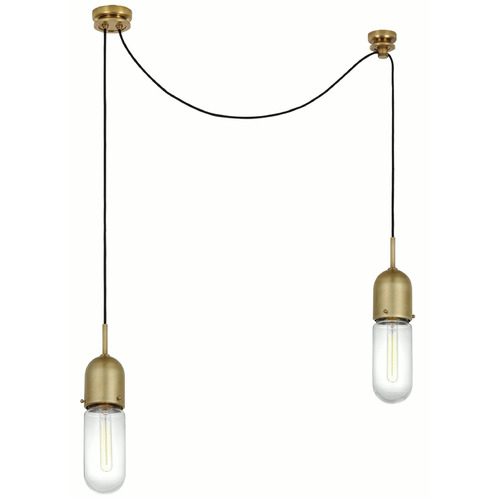Visual Comfort Signature Collection Thomas OBrien Junio Chandelier in Antique Brass by VC Signature TOB5645HABCG2