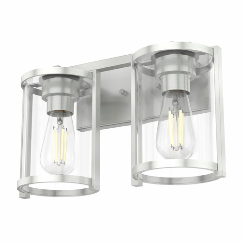 Hunter Fan Company Astwood Brushed Nickel Bathroom Light