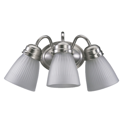 Satin Nickel Bathroom Light by Quorum Lighting