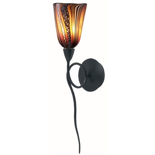 Oggetti Lighting Oggetti Lighting Amore Matte Black Sconce 18-5500F