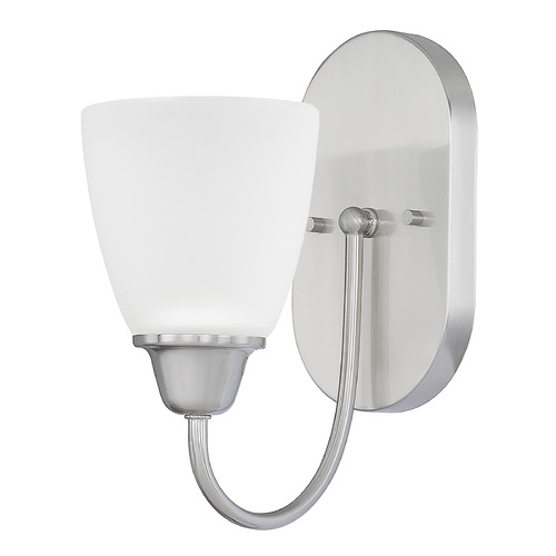 HomePlace by Capital Lighting Trenton Wall Sconce in Brushed Nickel by HomePlace Lighting 615111BN-337