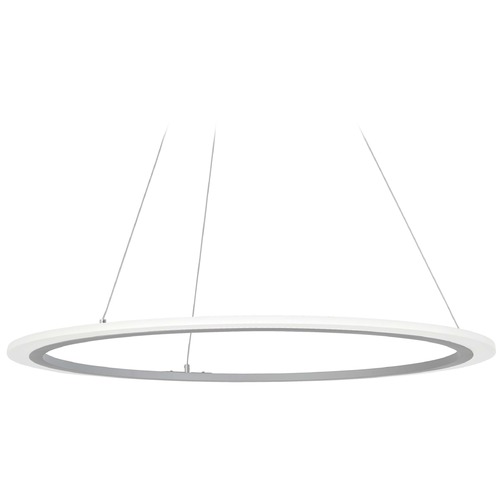 George Kovacs Lighting Discovery 31.25-Inch LED Pendant in Silver by George Kovacs P8141-609-L