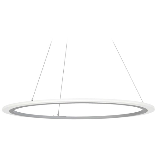 Discovery 31.25-Inch LED Pendant in Silver by George Kovacs