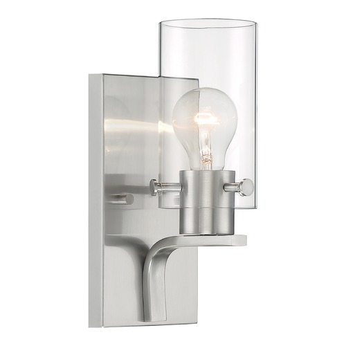 Satco Lighting Sommerset Brushed Nickel Sconce by Satco Lighting 60/7171