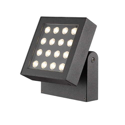Bravo Graphite Grey LED Outdoor Wall Light by Eurofase Lighting
