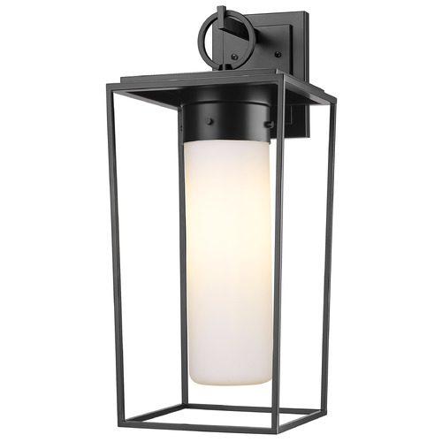 Z-Lite Sheridan Black Outdoor Wall Light by Z-Lite 595B-BK