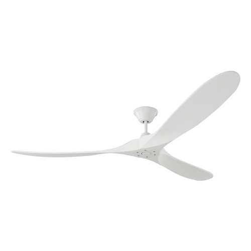 Maverick 70-Inch Fan in White by Visual Comfort & Co Fan Collection