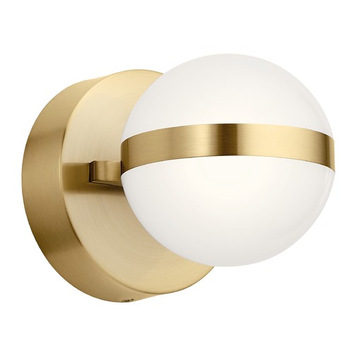 Kichler Lighting Brettin Champagne Gold LED Wall Sconce by Kichler Lighting 85090CG