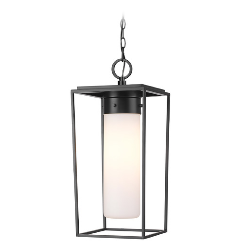 Z-Lite Sheridan Black Outdoor Hanging Light by Z-Lite 595CHB-BK