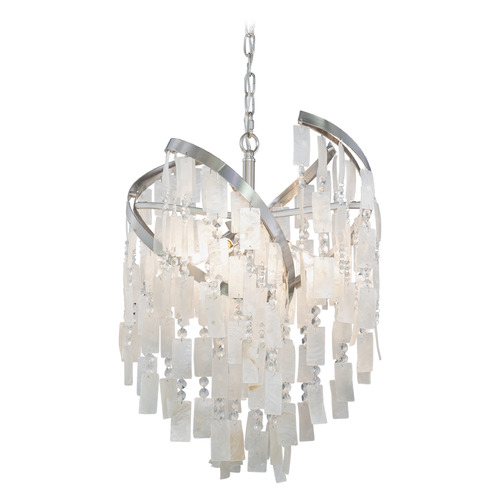 Vaxcel Lighting Isabel Satin Nickel Pendant Light