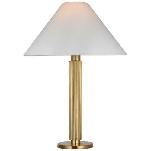 Visual Comfort Signature Collection Marie Flanigan Durham Table Lamp in Soft Brass by Visual Comfort Signature S3115SBL