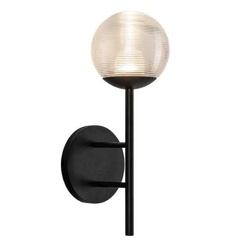 Kuzco Lighting Kuzco Lighting Claremont Matte Black LED Outdoor Wall Light EW78513-BK/CR