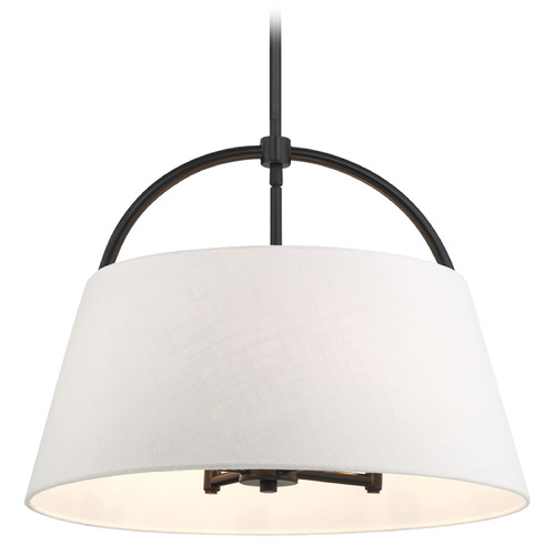 Headington 4-Light Pendant in Coal Black by Minka Lavery