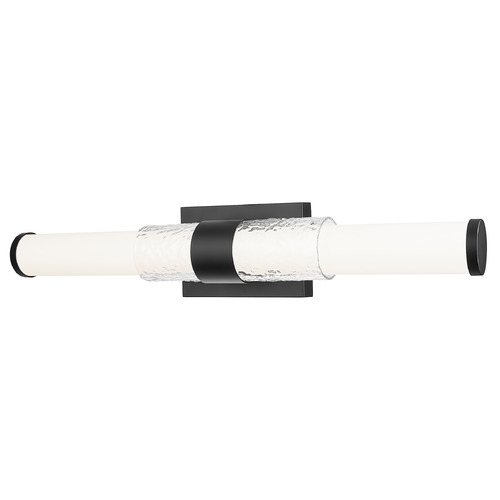 Z-Lite Z-Lite Egon Matte Black LED Vertical Bathroom Light 1015-25W-MB-LED