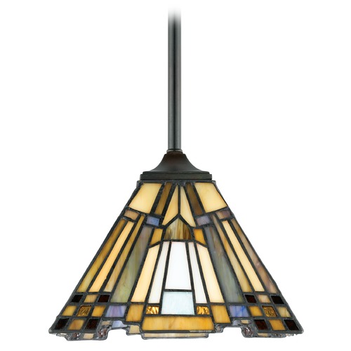 Quoizel Lighting Inglenook Mini Pendant in Valiant Bronze by Quoizel Lighting TFIK1508VA