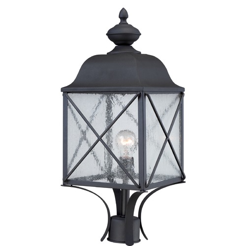 Nuvo Lighting Wingate Textured Black Post Light by Nuvo Lighting 60/5625