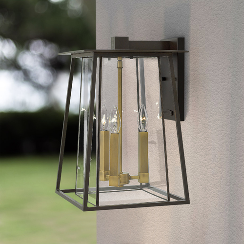 Walker 17.50-Inch Buckeye Bronze Outdoor Wall Light by Hinkley Lighting