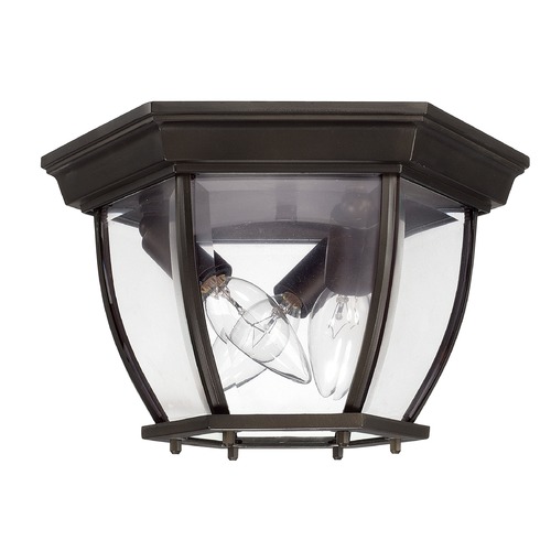 Capital Lighting Outdoor Old Bronze Flush Mount by Capital Lighting 9802OB
