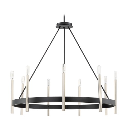 Quoizel Lighting Anthem 32-Inch Chandelier in Mystic Black by Quoizel Lighting ATH5009K