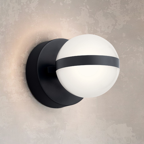 Brettin Matte Black LED Wall Sconce by Kichler Lighting