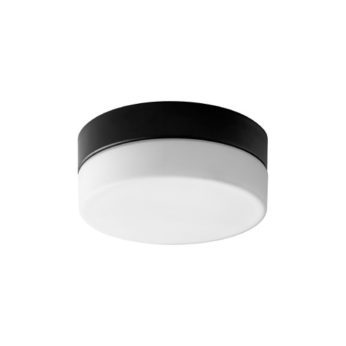 Zuri 7-Inch Round LED Ceiling Mount in Black by Oxygen Lighting