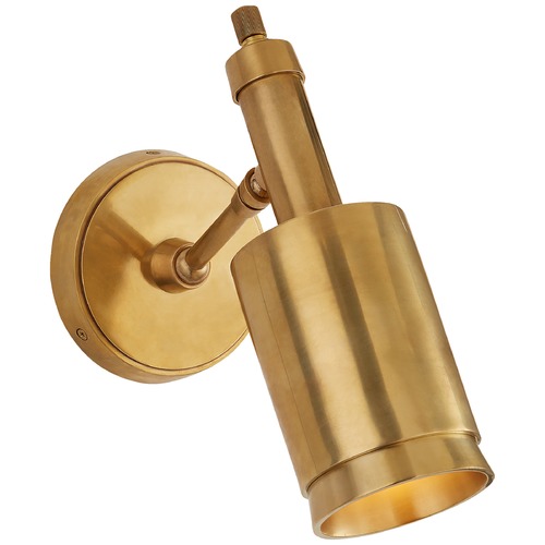 Visual Comfort Signature Collection Thomas OBrien Anders Articulating Sconce in Brass by Visual Comfort Signature TOB2097HAB