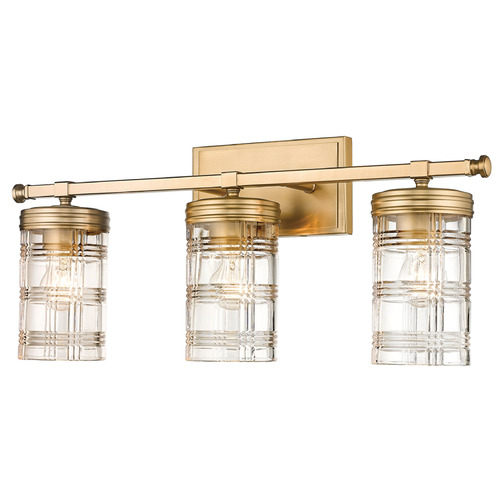 Archer Heirloom Gold Bathroom Light by Z-Lite