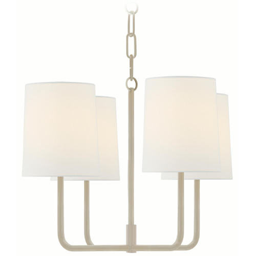 Visual Comfort Signature Collection Barbara Barry Go Lightly China White Chandelier