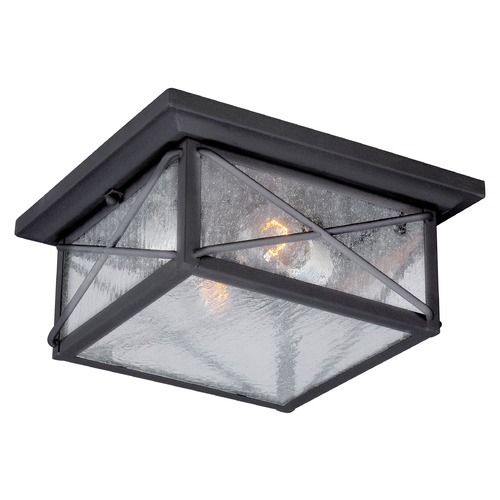 Nuvo Lighting Wingate Textured Black Flush Mount by Nuvo Lighting 60/5626