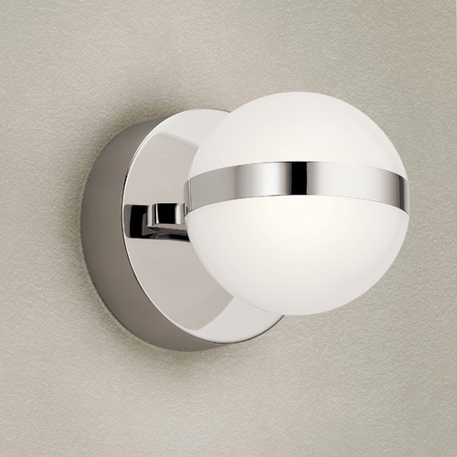 Kichler Lighting Brettin Polished Nickel LED Wall Sconce by Kichler Lighting 85090PN