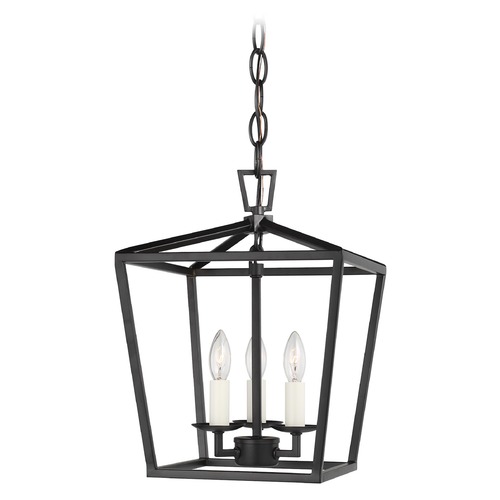 Visual Comfort Studio Dianna Midnight Black LED Pendant Light