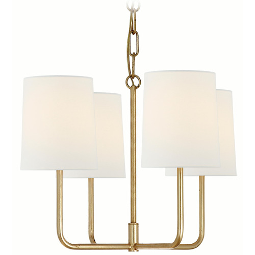 Visual Comfort Signature Collection Barbara Barry Go Lightly Gild Chandelier