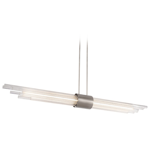 Modern Forms by WAC Lighting Luzerne 56-Inch LED Linear Light in Brushed Nickel by Modern Forms PD-30156-BN