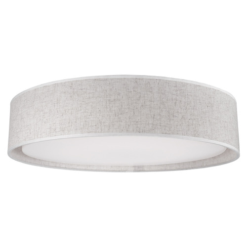Kuzco Lighting Dalton Brushed Nickel LED Flushmount Light