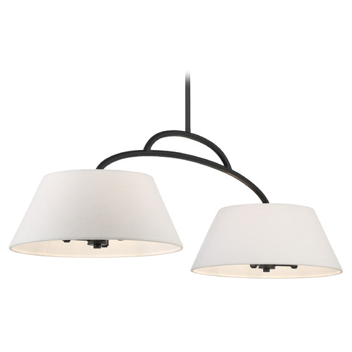Headington 6-Light Linear Light in Coal Black by Minka Lavery