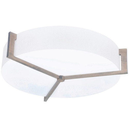 Afx Lighting Apex Weathered Grey LED Flushmount Light