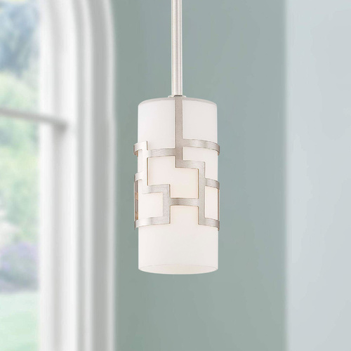 George Kovacs Lighting Alecia's Necklace Mini Pendant in Brushed Nickel by George Kovacs P196-084
