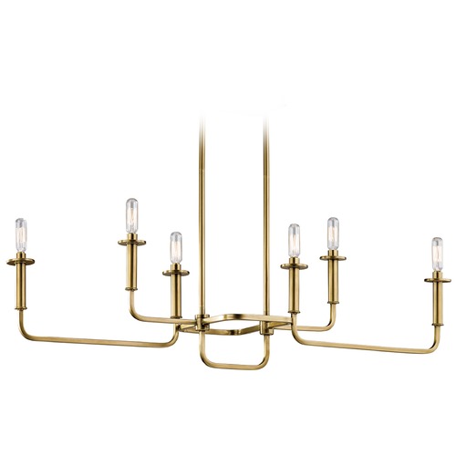 Alden Linear Light in Brass by Kichler Lighting