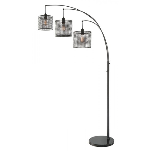 Lite Source Lighting Hamilton Black Arc Lamp by Lite Source Lighting LS-83019