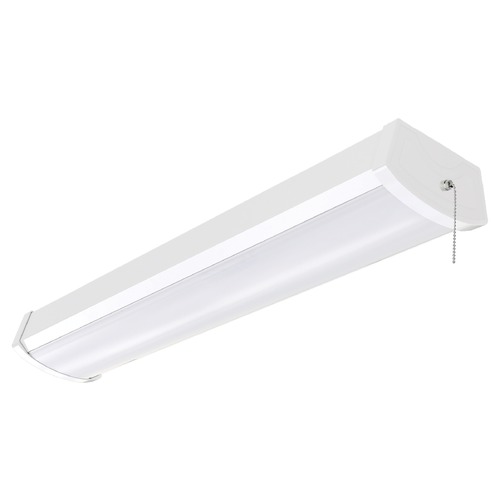 2-Foot Linear White LED Ceiling Wrap Light 20W 3000K by Nuvo Lighting