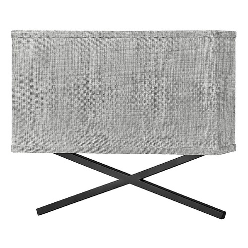 Axis LED Wall Sconce in Black & Heathered Gray by Hinkley Lighting