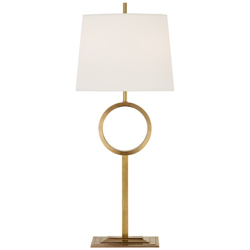 Visual Comfort Signature Collection Thomas OBrien Simone Buffet Lamp in Antique Brass by Visual Comfort Signature TOB3631HABL
