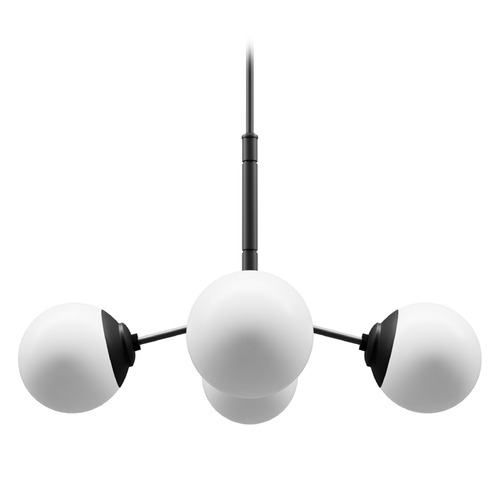 Hunter Fan Company Hepburn Matte Black Chandelier